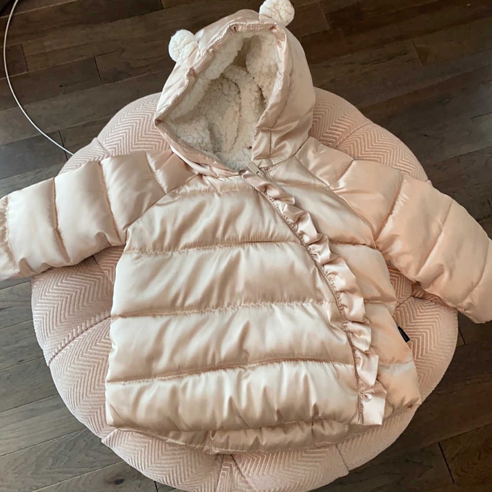 Gap puffer jacket gold